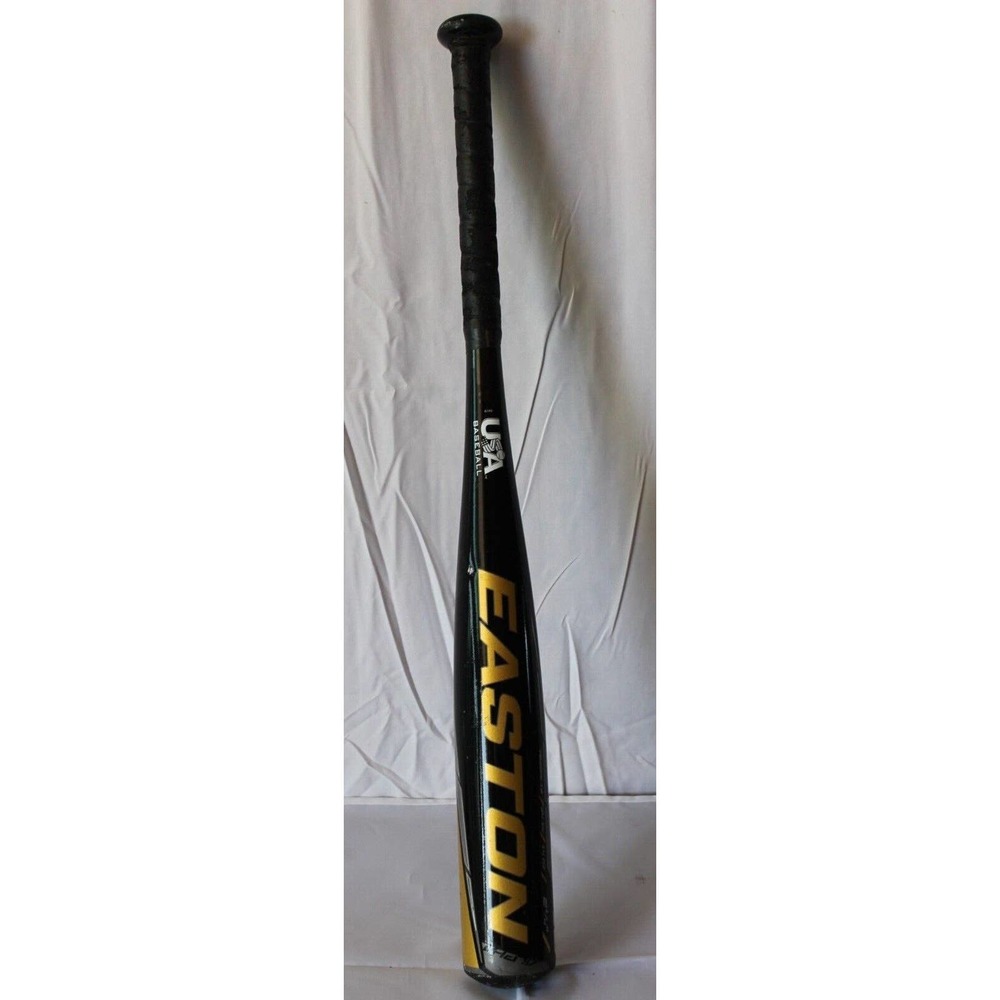 EASTON ALPHA Baseball Bat, #TB20AL10 (-10) 24" 14oz. 2 1/4. Black/Gold *NICE